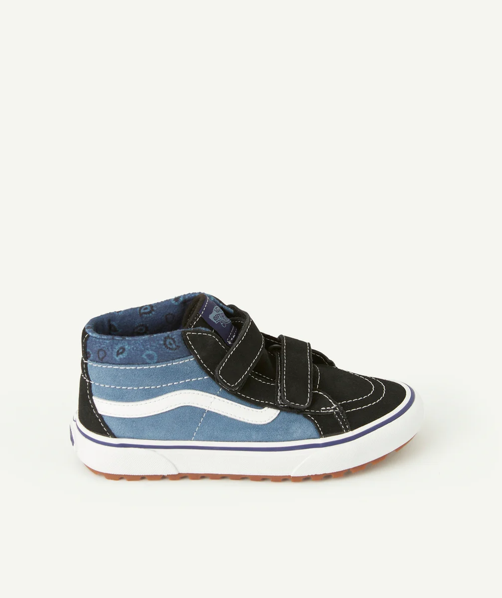 VANSBASKETS MI-MONTANTES BLEU ET NOIR SK8 REISSUE V