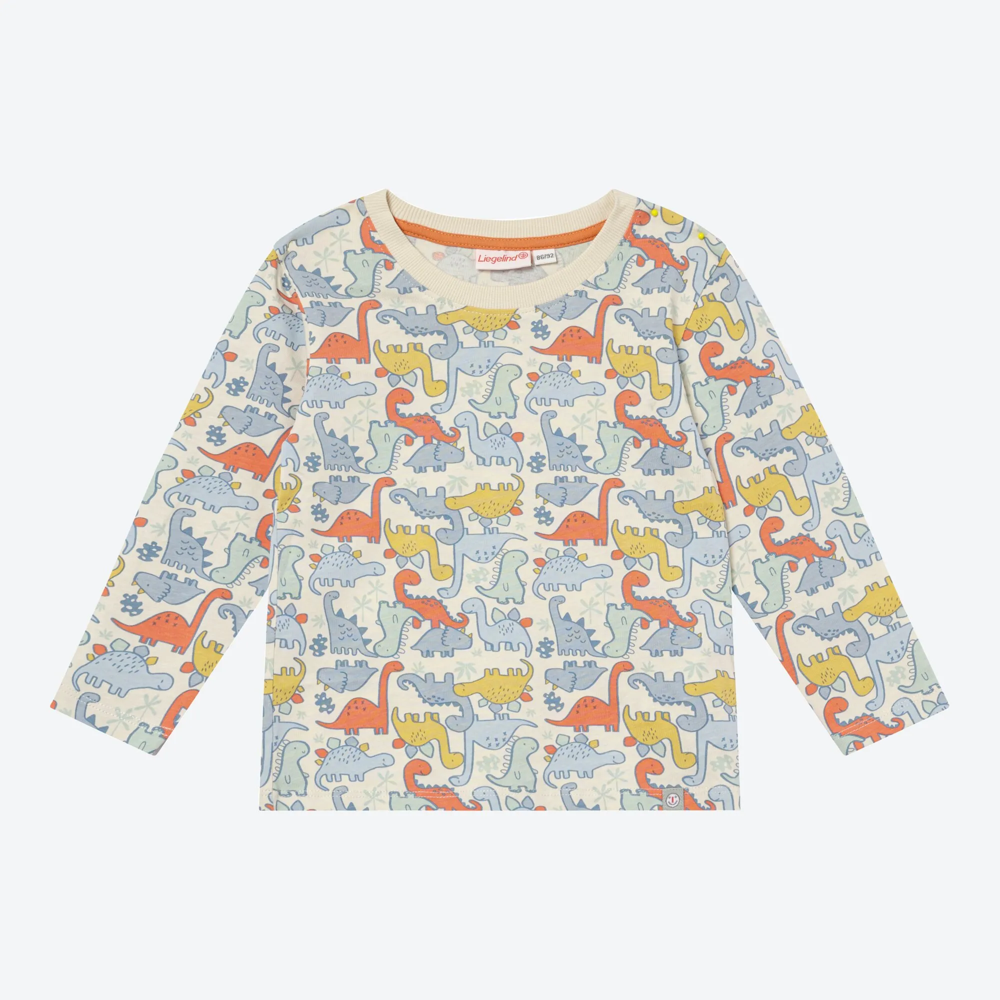 Baby-Jungen-Shirt mit Dino-Muster