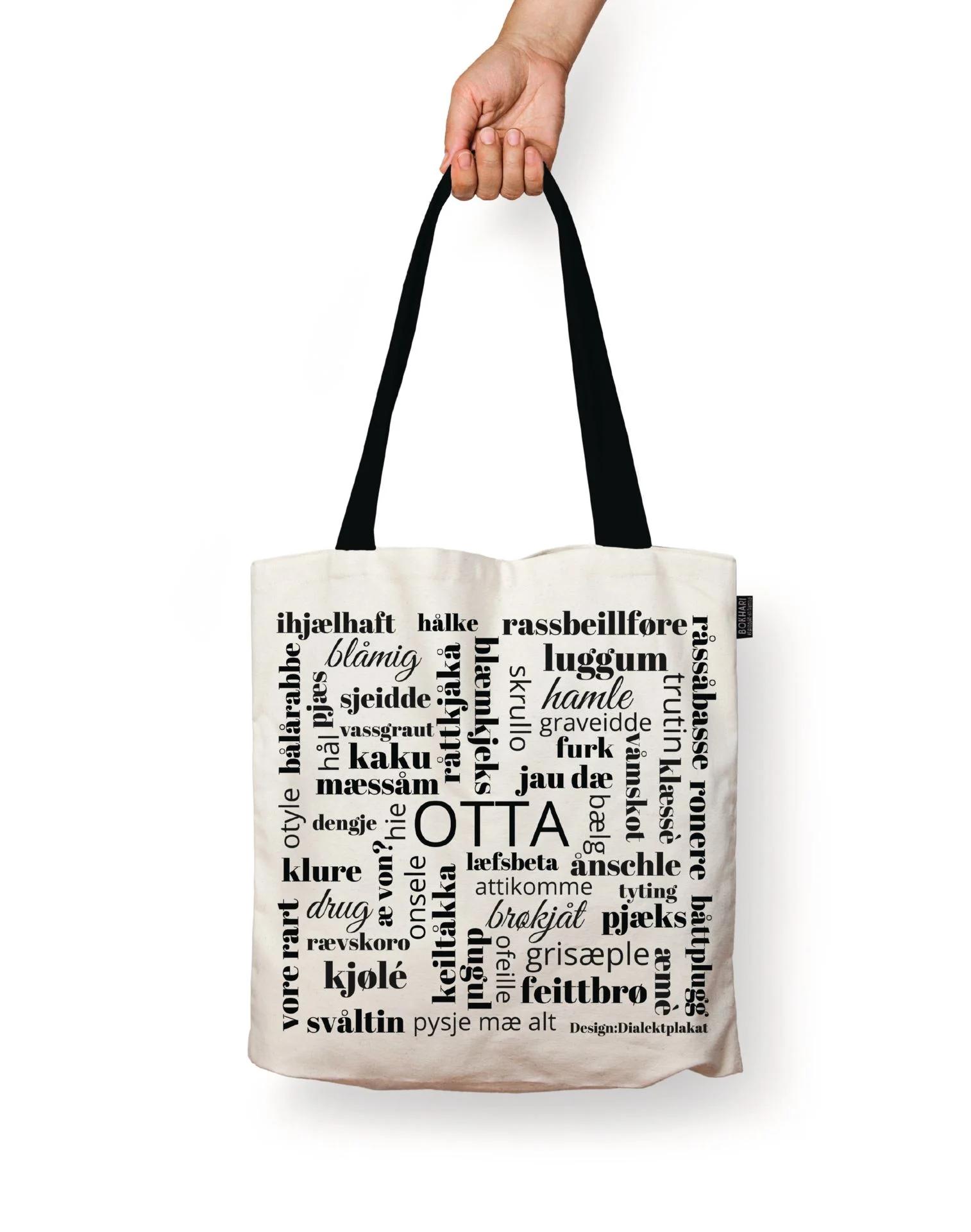 Handlenett natur - 38x40 cm