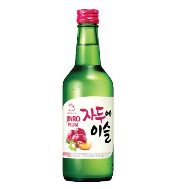 Jinro Soju Pruimen Smaak 360ml 13% Alcohol