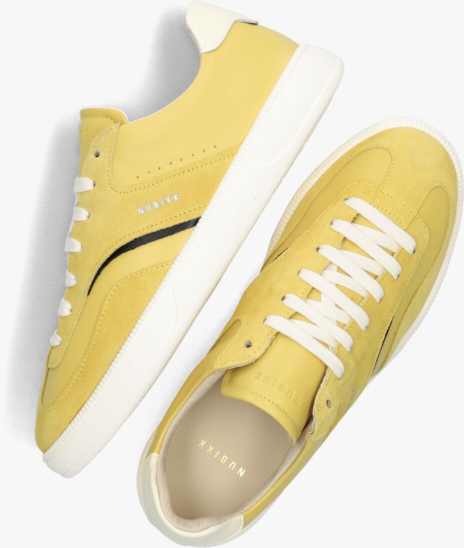 NUBIKK gele nubikk lage sneakers ray owen