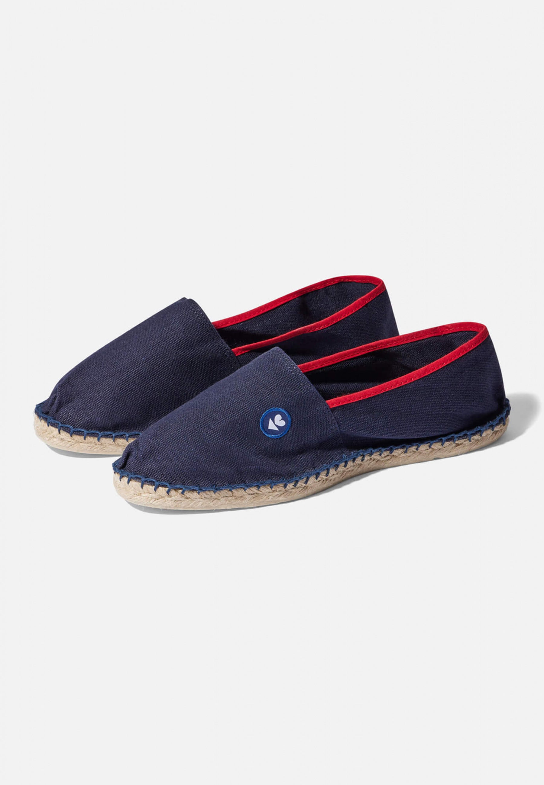 Espadrilles en toile de coton-Espadrilles Vendéennes