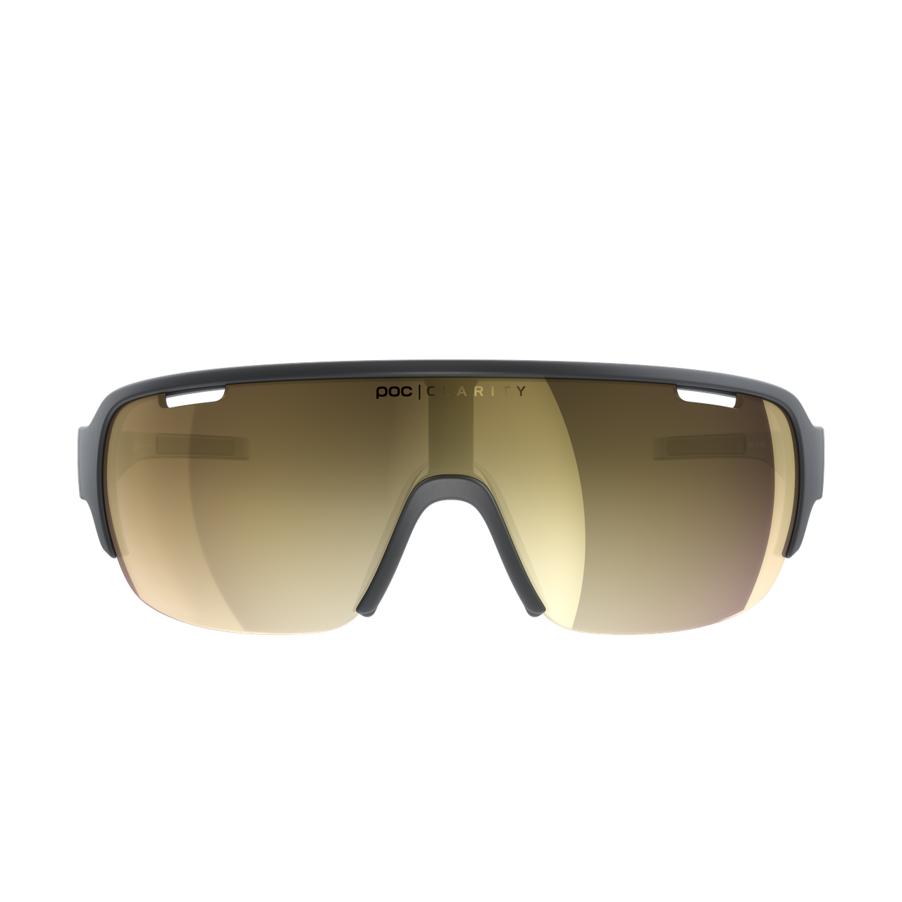POC Half Blade Cykelbriller Uranium Black Clarity Road Gold Mirror