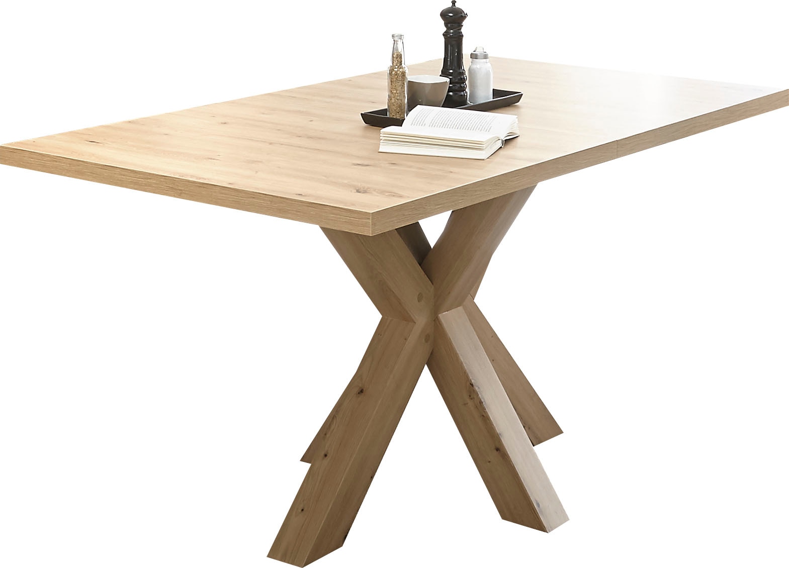Mäusbacher Esstisch »TOPSELLER!« Esstisch, OTTOs Choice,  160 cm, ausziehbar auf 210 cm, in Holzoptik