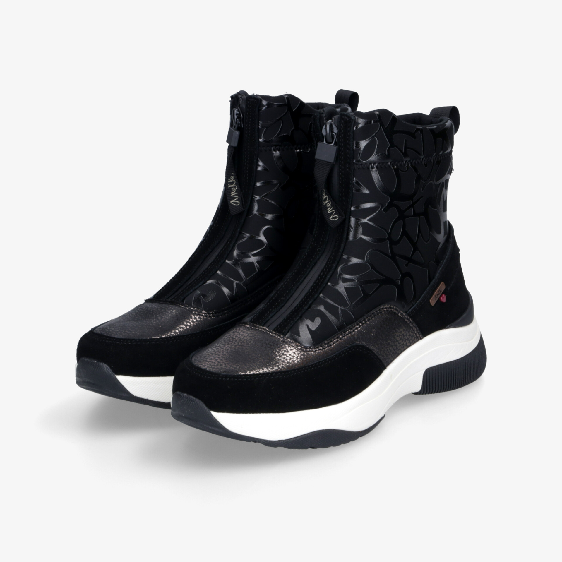 anekke Damen Boots schwarz