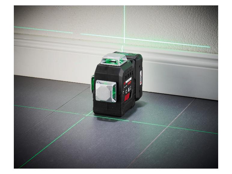 Accu-kruislijnlaser 20 V met accu en lader