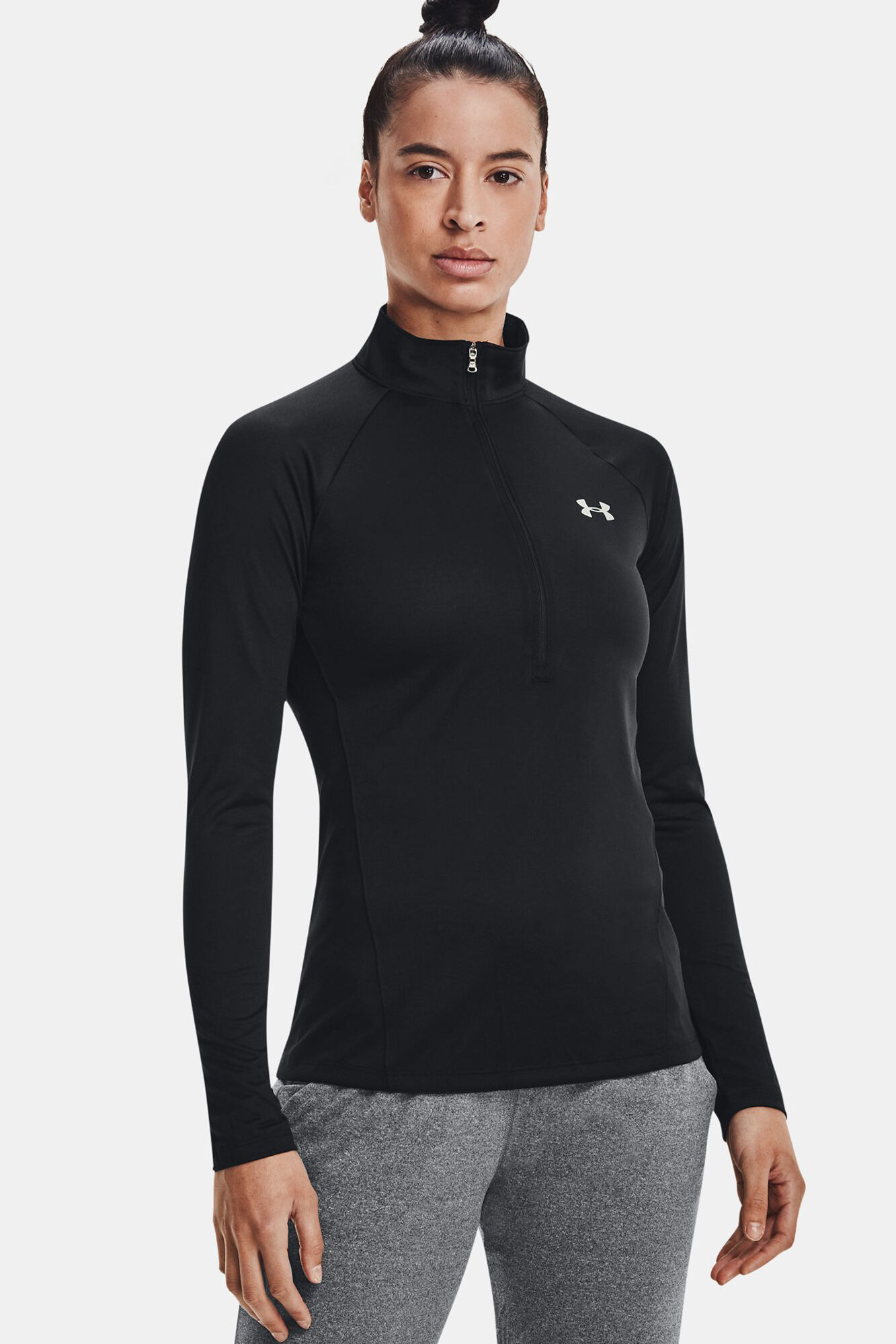 Suéter Tech 1/2 Zip - preto