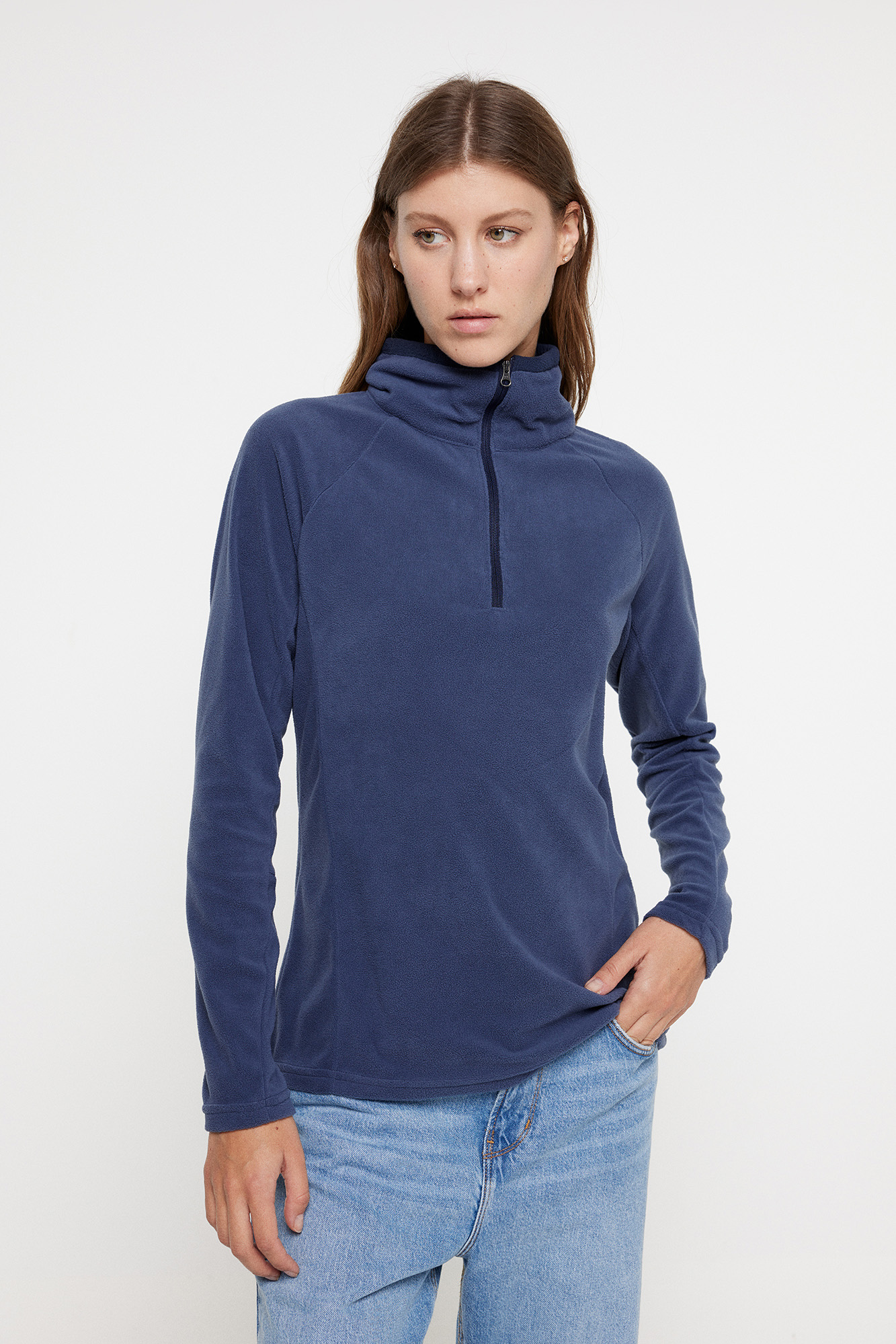 Casaco polar feminino Columbia™ Glacial™ IV com meio zíper