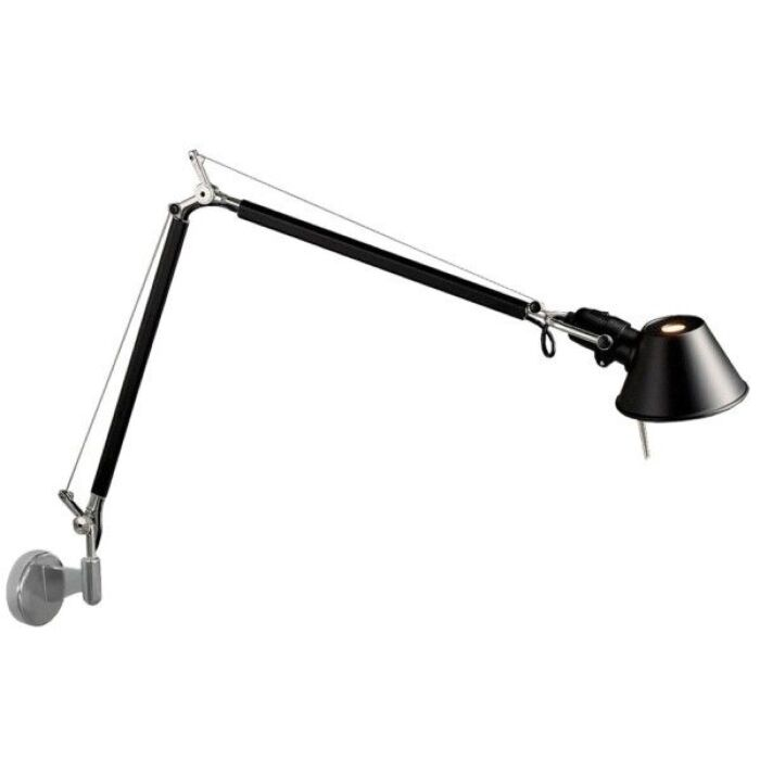 Wandlamp Tolomeo Micro zwart