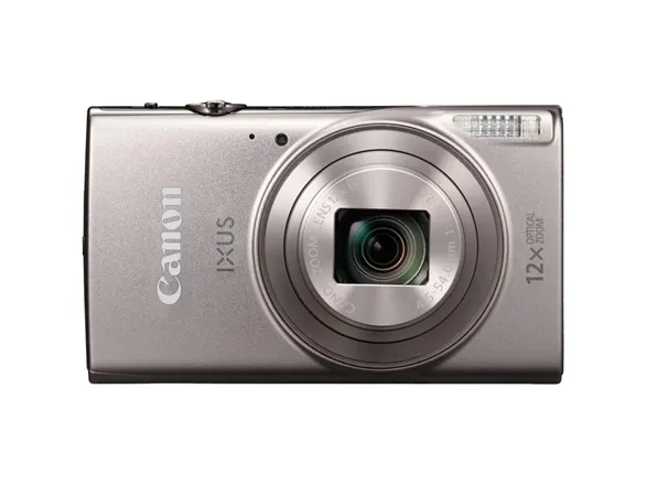 Canon IXUS 285 HS - Digitalkamera - kompakt - 20.2 MP - 1080p / 30 fps - 12x optisk zoom - Wi-Fi, NFC - sølv