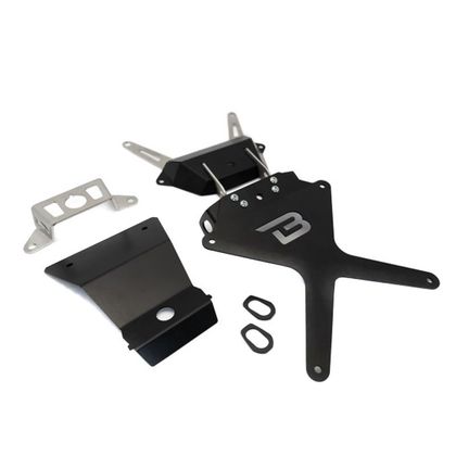 Support de plaque Barracuda Noir - Noir
