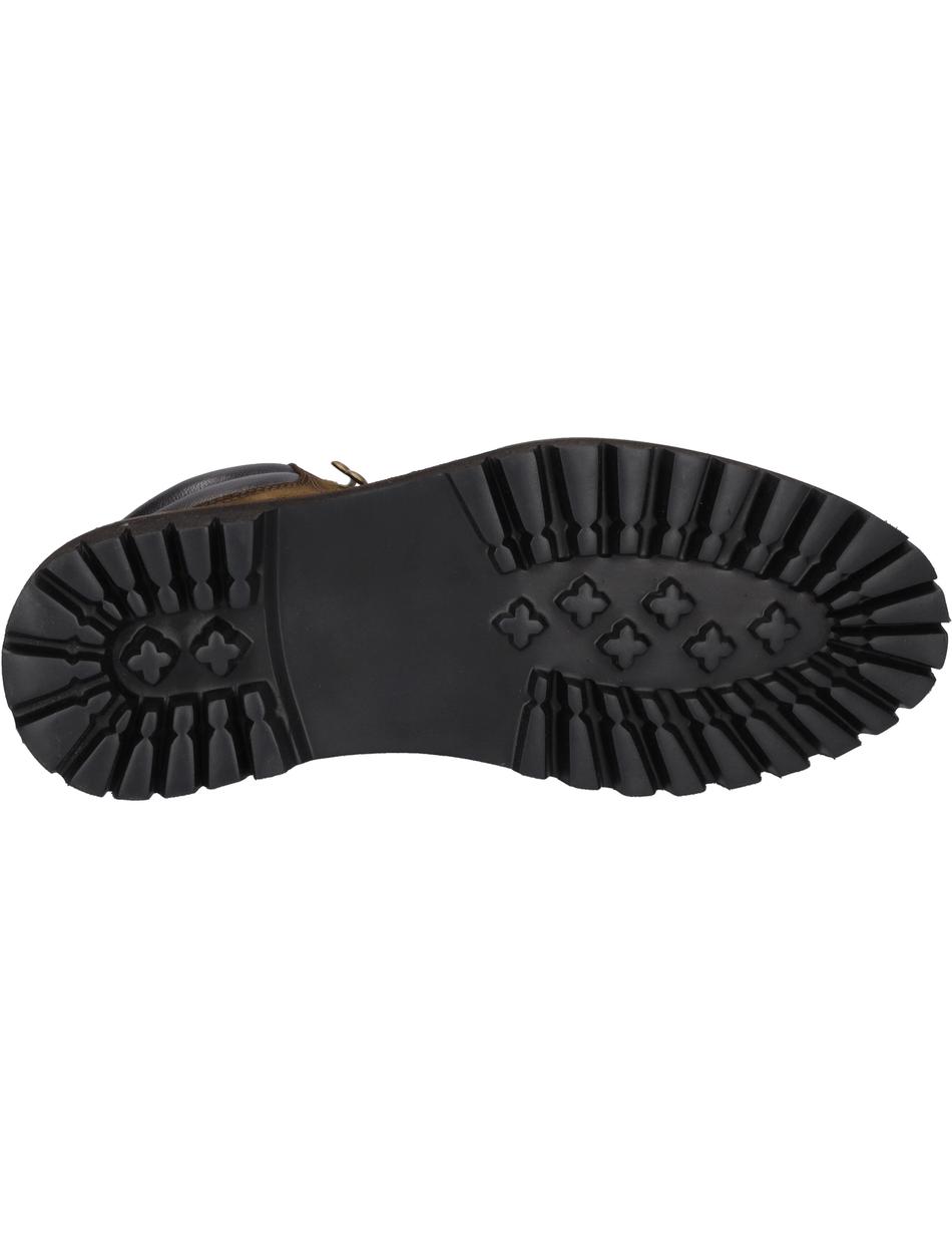 Stiefelette Romed 01, tabak-kombi