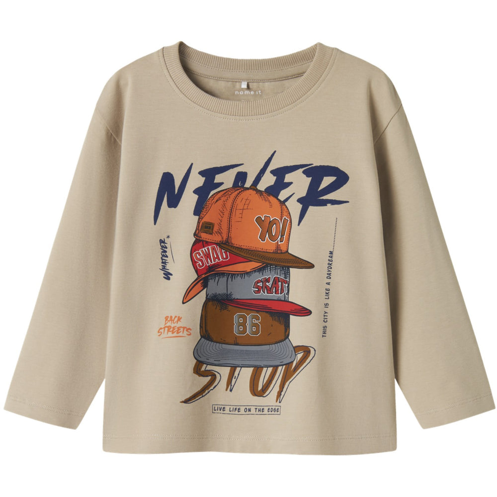 Køb Name It Island Fossil Nmmniko Ls Nreg Top Box