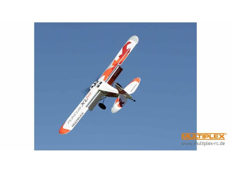 Multiplex Motorflugzeug FunCub XL ND RR 1700 mm Weitgehend vormontierter Buschflieger mit starkem Brushless Antrieb
