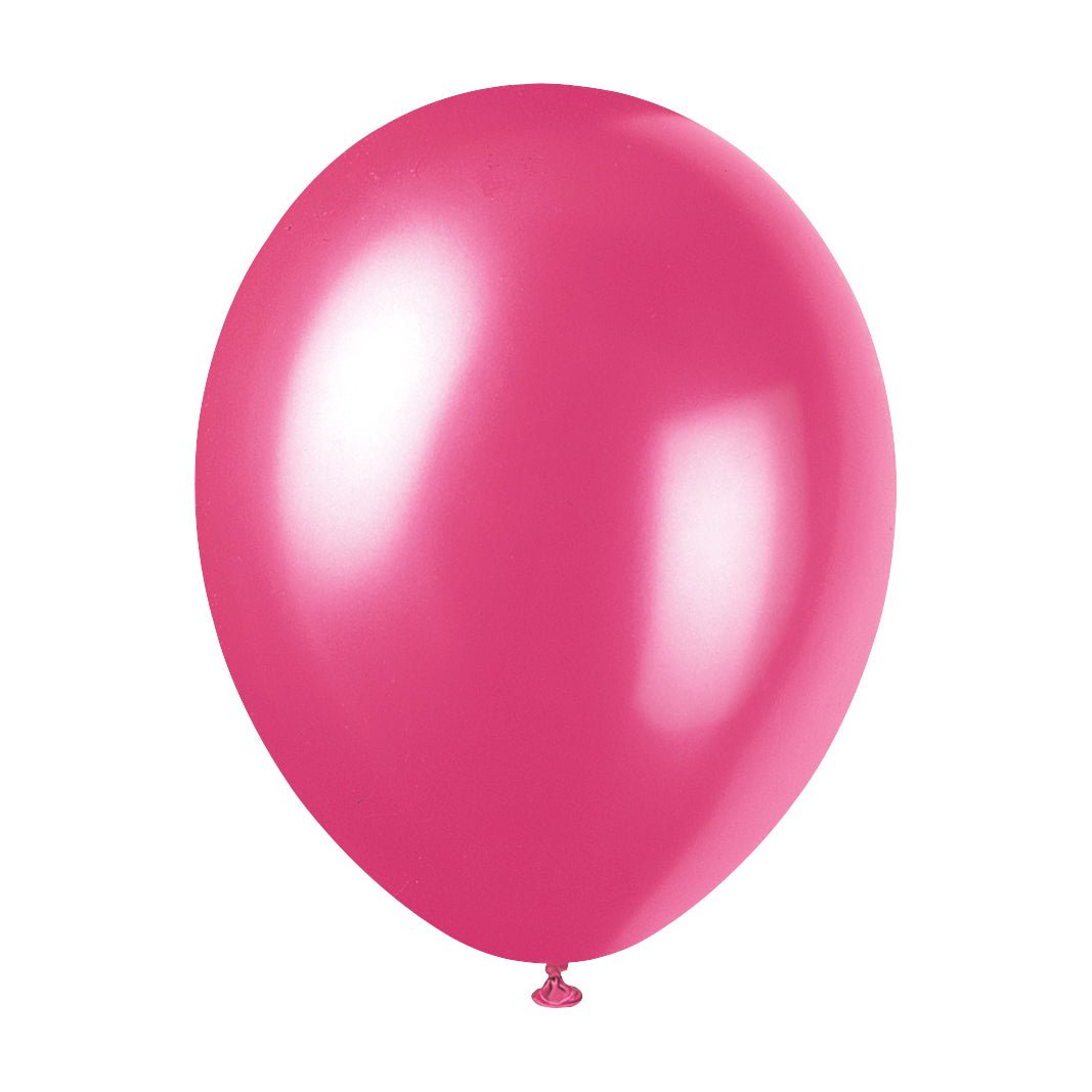 Fuchsia Ballonnen Glans Latex 30cm 10st