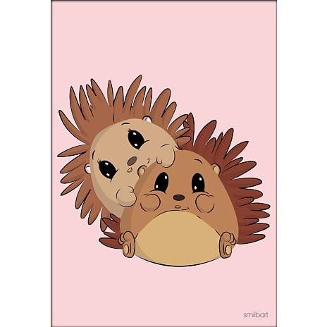 Plakat med sort ramme 21 x 29,7 cm