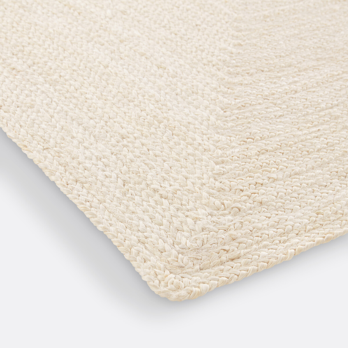 LA REDOUTE INTERIORS<br>Tapete retangular em juta branqueada tamanho XL, Aftas