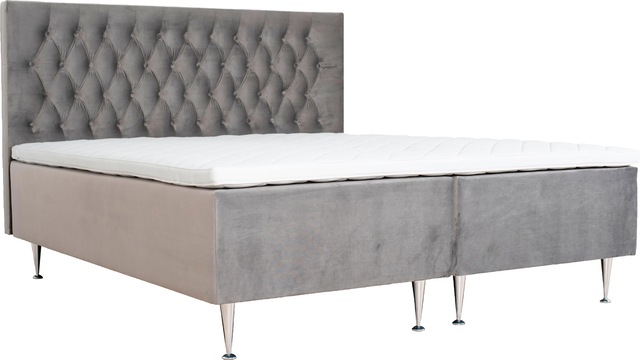 PLACES OF STYLE Boxspringbett »Exclusive« inkl. Topper, 3 Breiten, 3 Härtegrad-Ausführungen