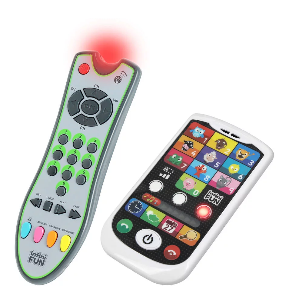 MON DUO HIGH-TECH TELEPHONE + TELECOMMANDE