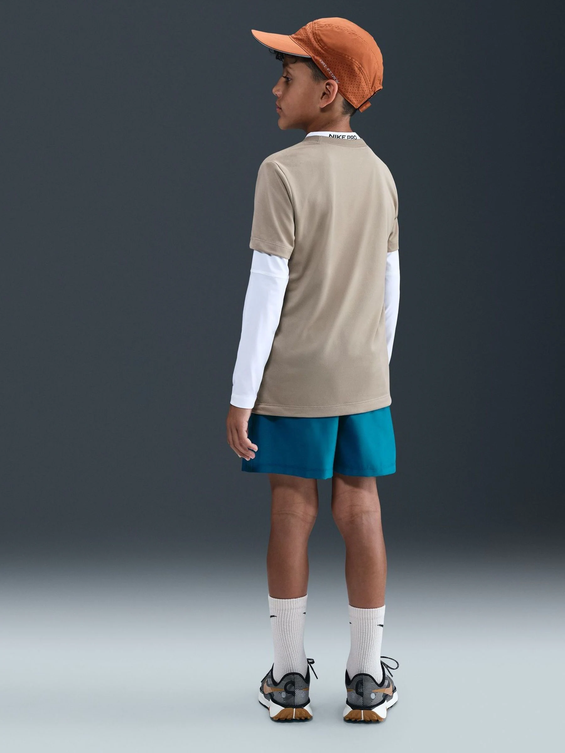 Abyss-blauw - Nike Dri-FIT Multi trainingsshorts