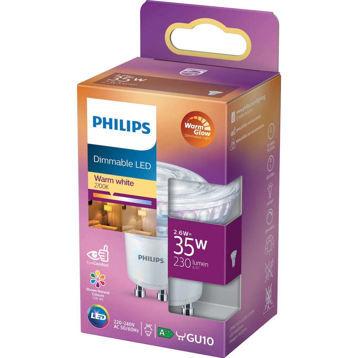 Philips LED-spotlys 35W