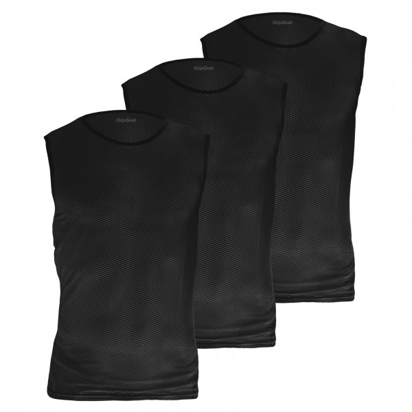 GripGrab - Ultralight Sleeveless Mesh Baselayer 3-Pack - T-shirt technique