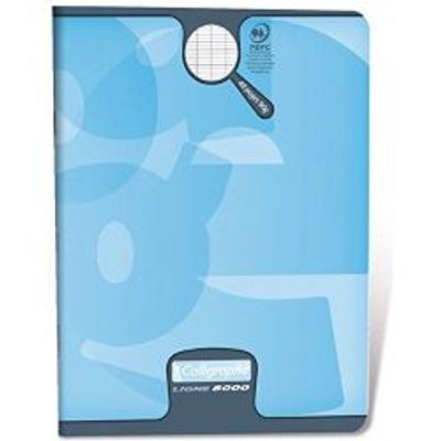 Calligraphe 8000 - Cahier A4 (21x29,7 cm) - 96 pages - grands carreaux (Seyes) - disponible dans différentes couleurs