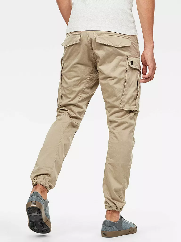 G-STAR RAW Cargohose Rovic Tapered Fit  beige