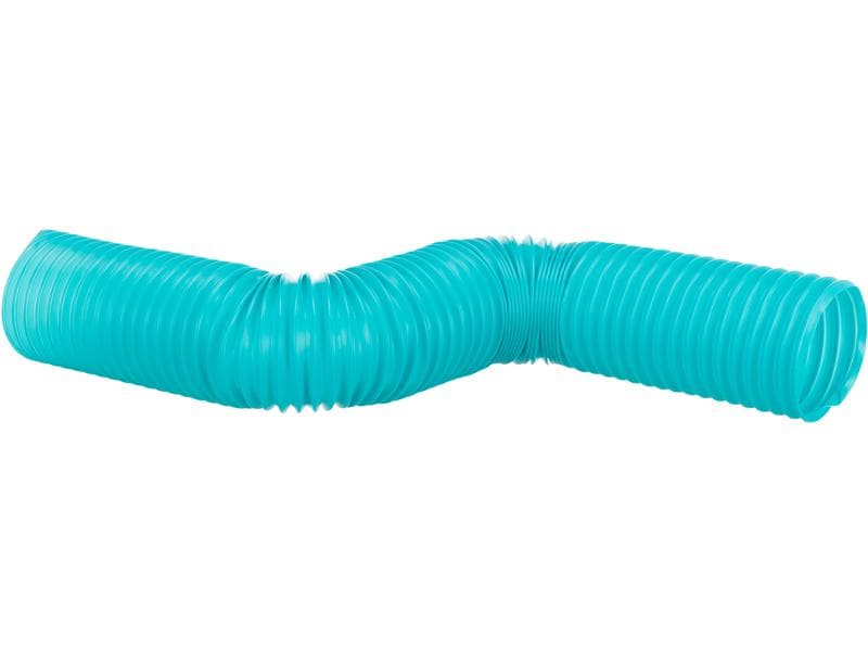 Trixie Spielzeug Auszieh-Spieltunnel, ø 10 cm, Türkis Spieltunnel zum Ausziehen für Kleintiere