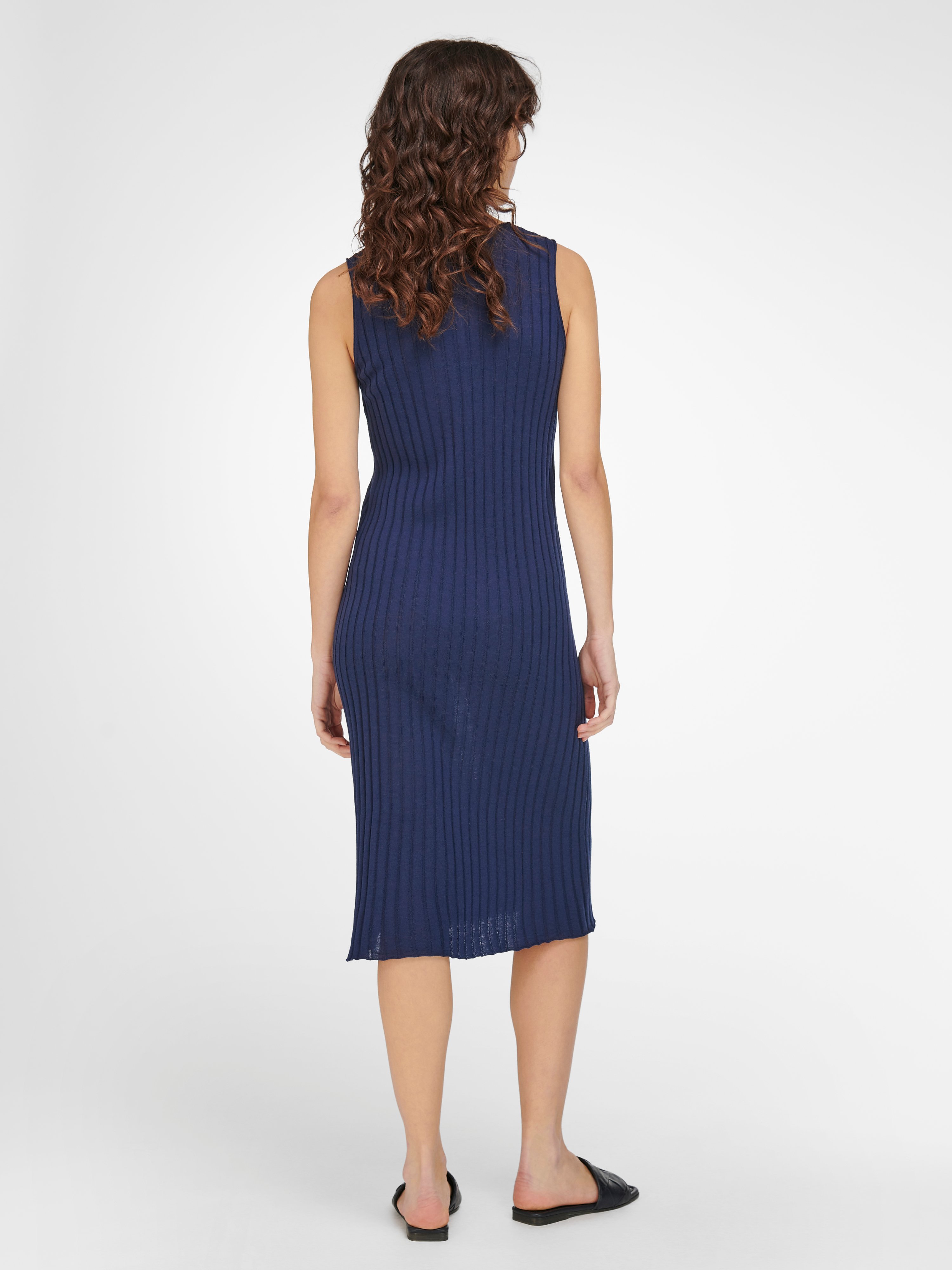 Ärmelloses Strickkleid