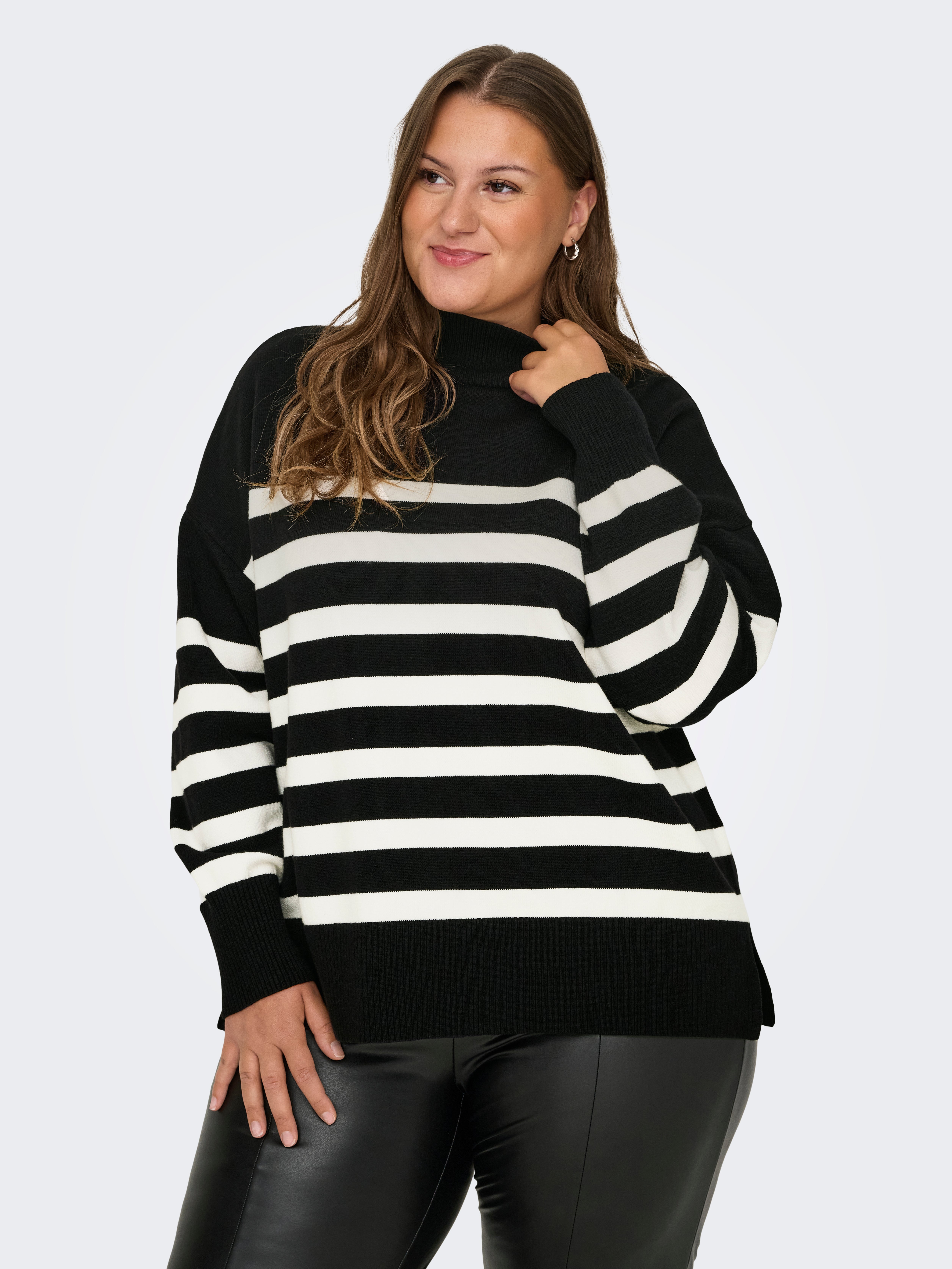 CARBARIA Strickpullover Black