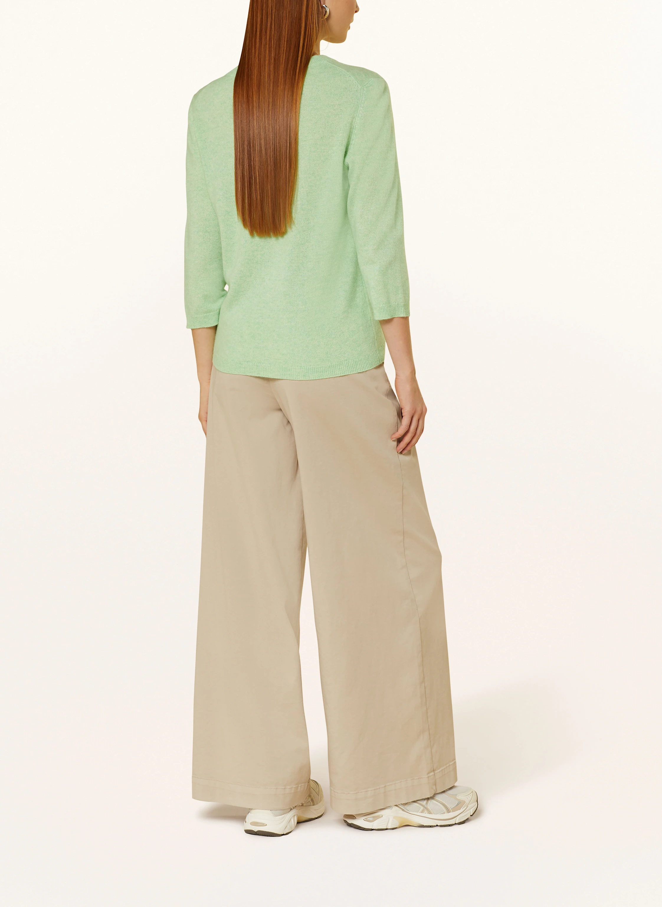 darling harbour Cashmere-Pullover mit 3/4-Arm