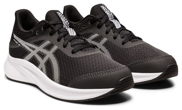 Chaussures de Running Asics Patriot 13 GS Noir Blanc Enfant
