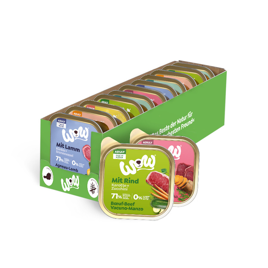 Wow Food Ração Adulta para Cães - Pacote com Vários -