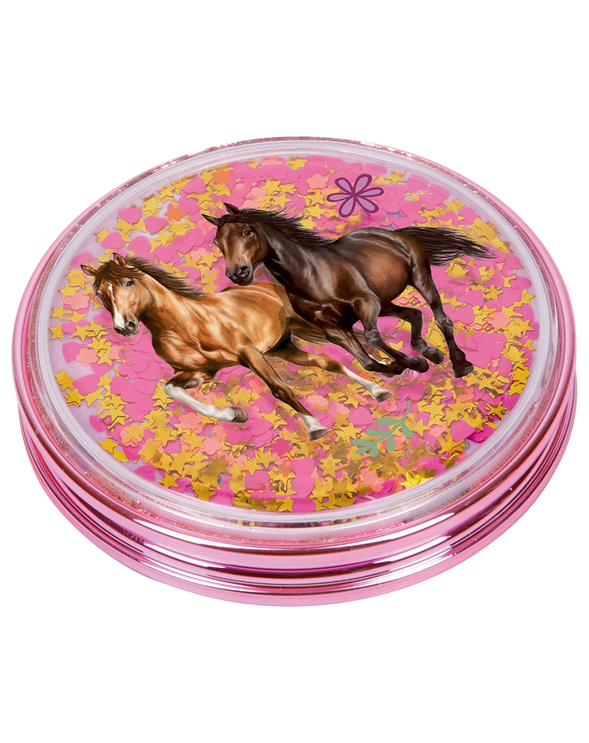 Taschenspiegel PFERDEFREUNDE (7cm)