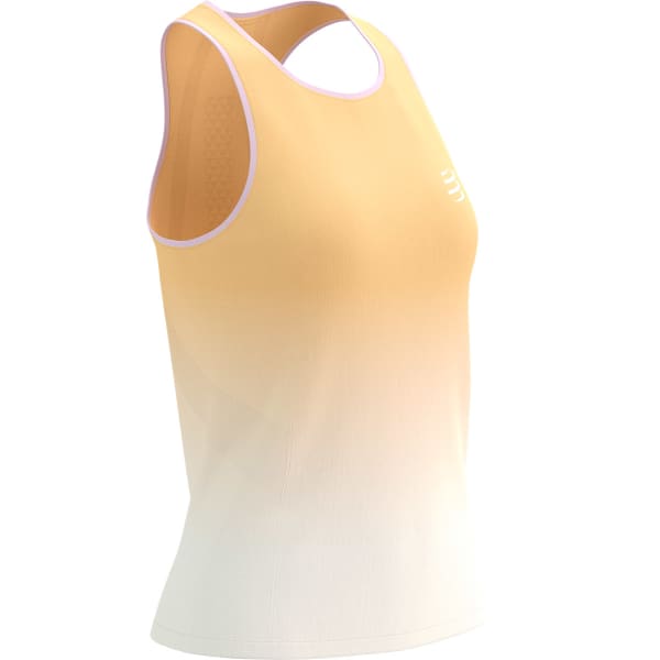 Débardeur running COMPRESSPORT PERFORMANCE SINGLET W BUFF ORANGE