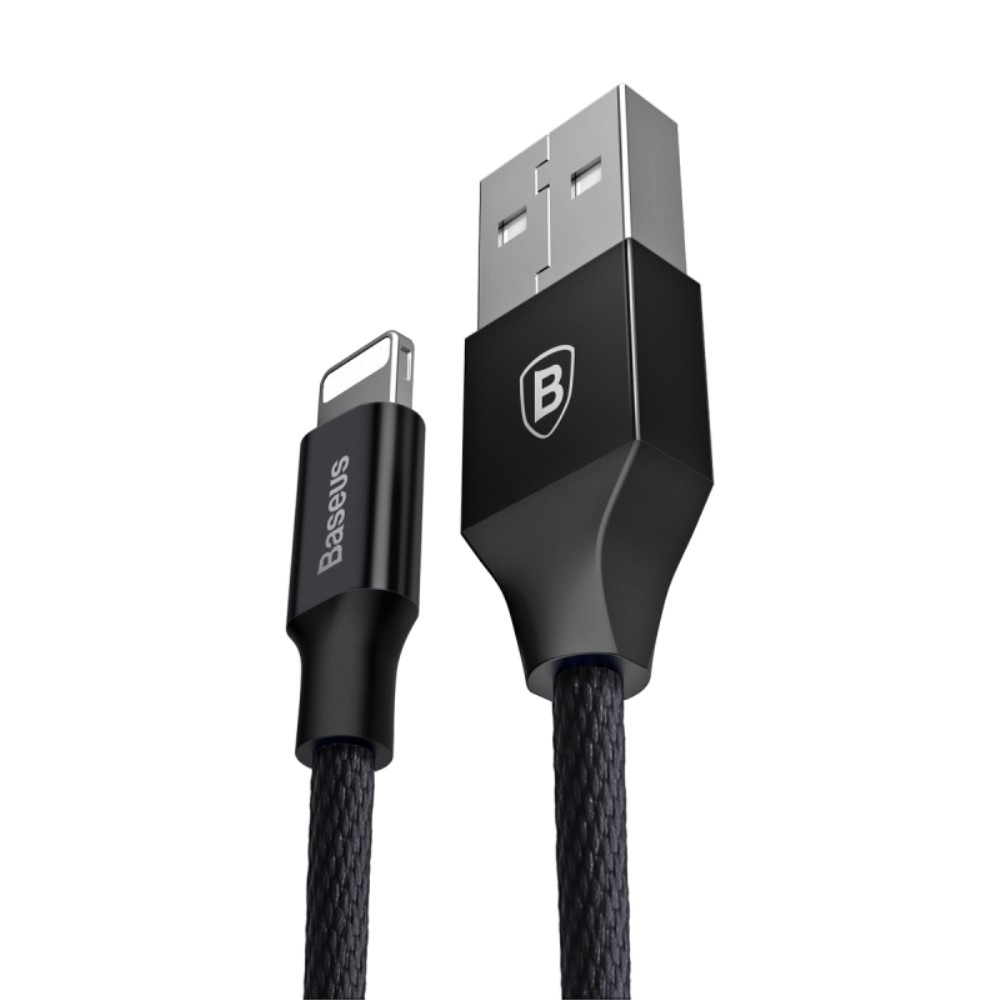 (3m) Yiven Lightning USB Ladekabel Datenkabel - Schwarz