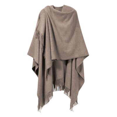 Poncho Lammwolle