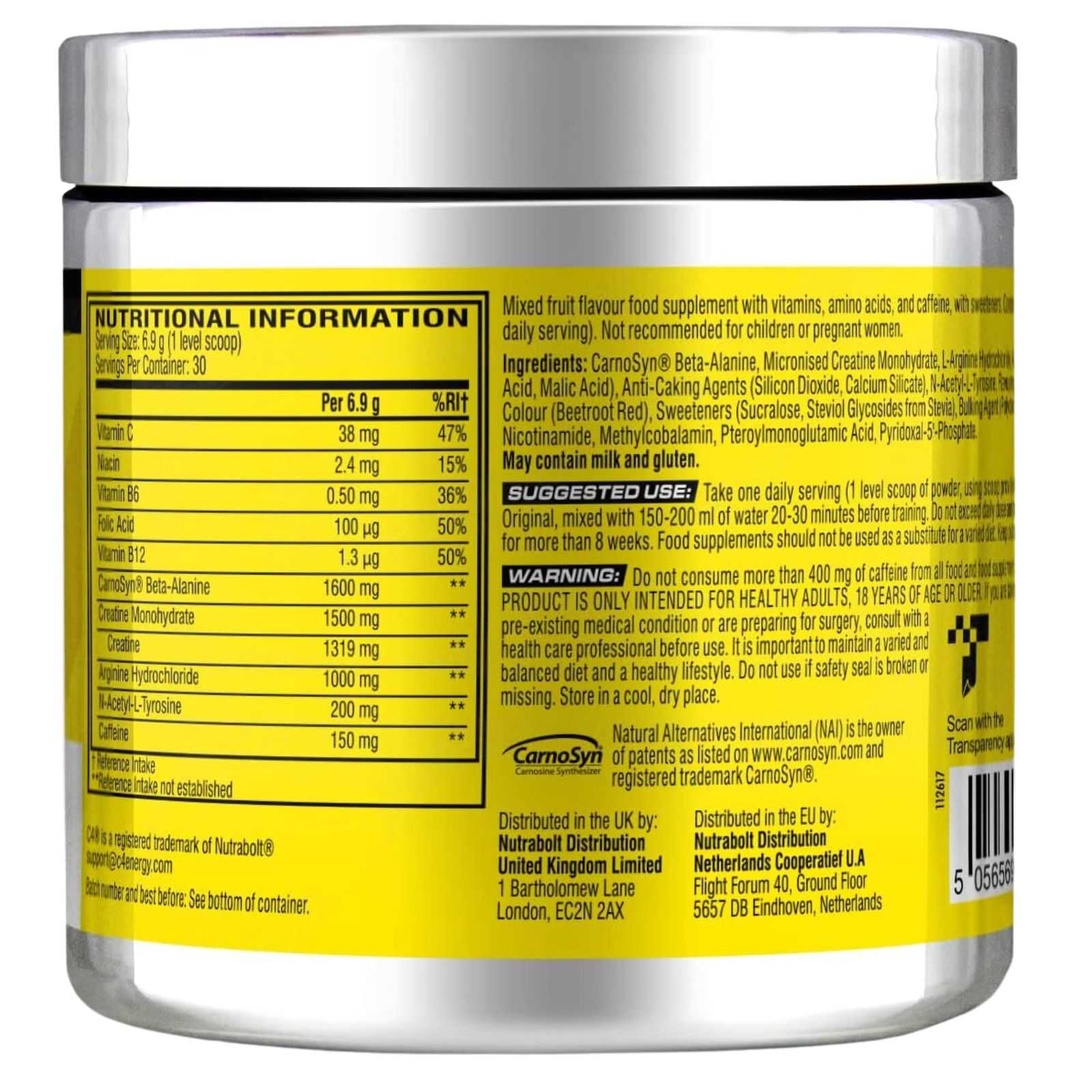 Cellucor C4 Original 30 porções