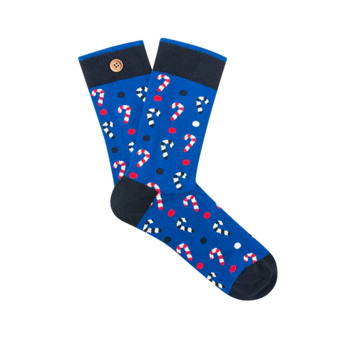 Chaussettes Cadeau bleu