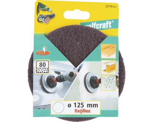 Wolfcraft schuurvliesschijf Ø 125 mm