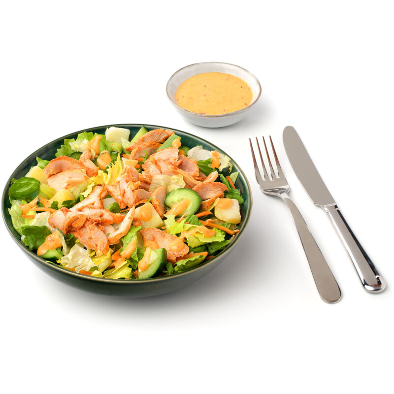 AH Basis maaltijdsalade pittige kip
