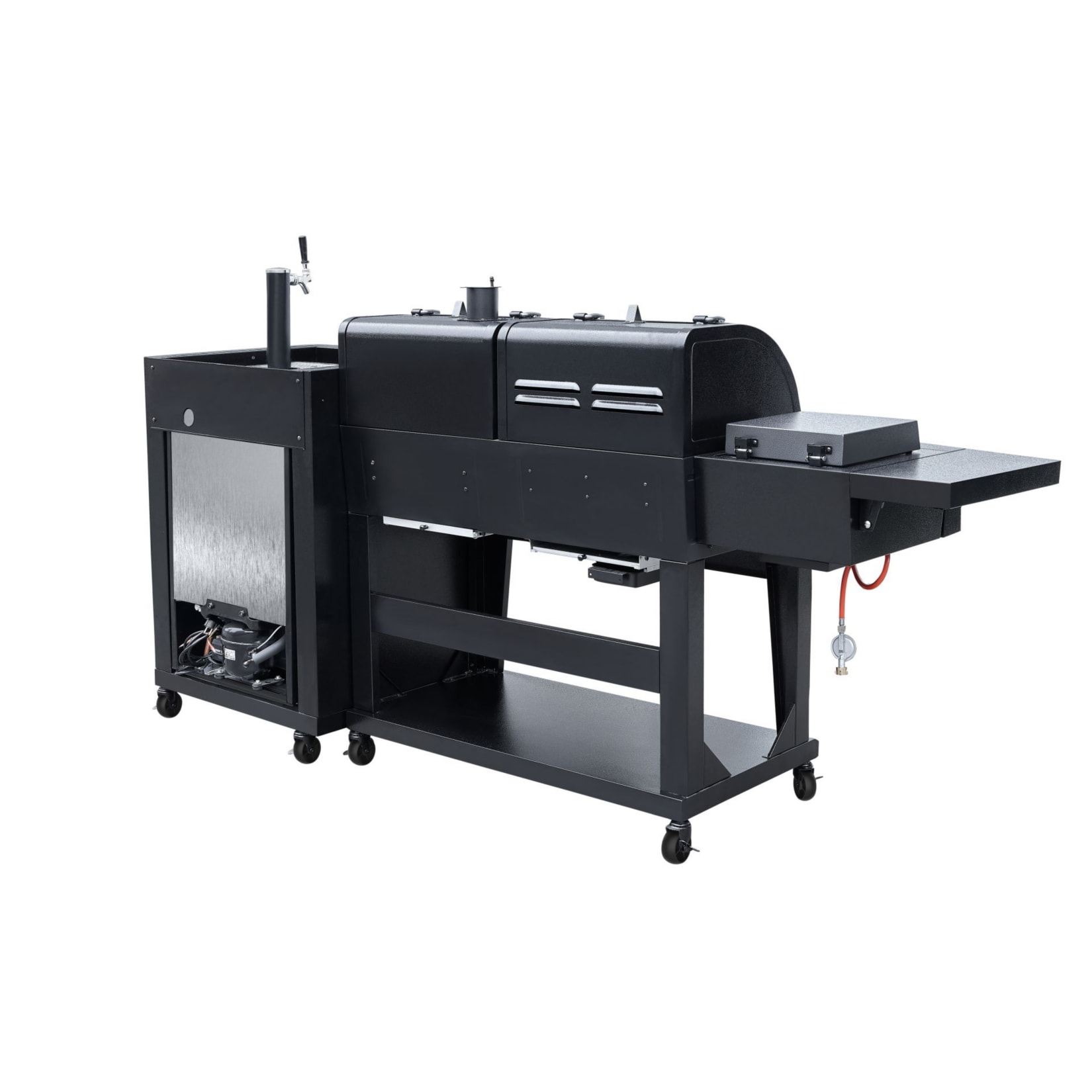 El Fuego® Kombigrill 3-in-1 mit Bierkühler und Zapfanlage