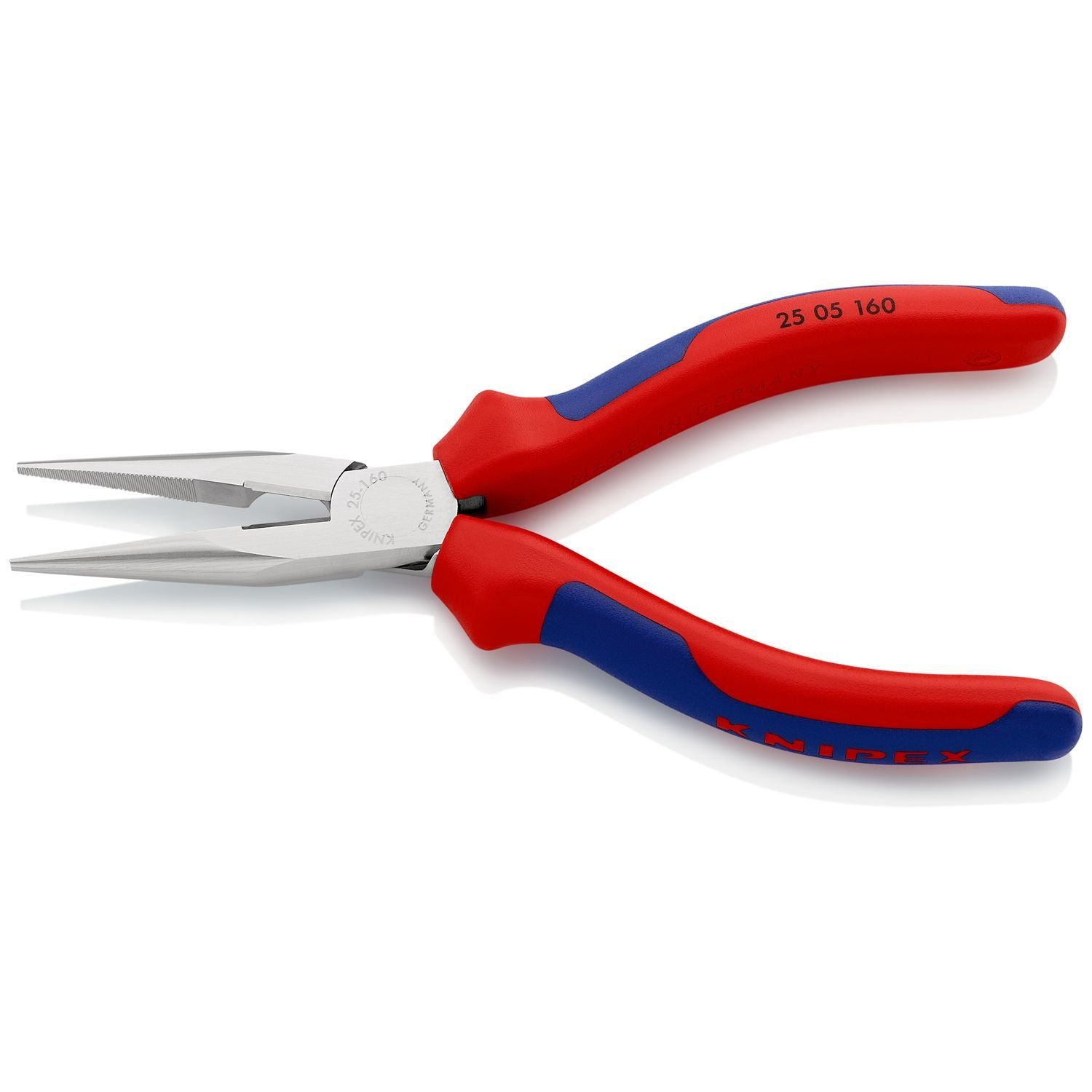 Knipex 25 05 160 Radiotang 160mm recht   zijsnijder met comfortgrepen | verchroomd