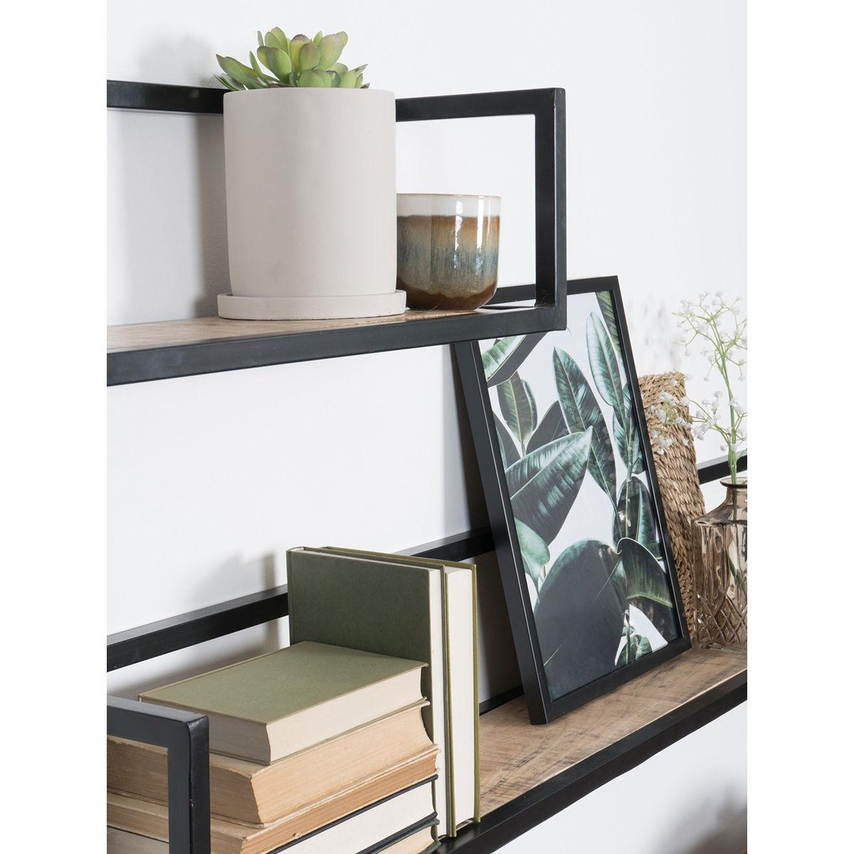 Wandplank Vintage – Set van 3 Groot