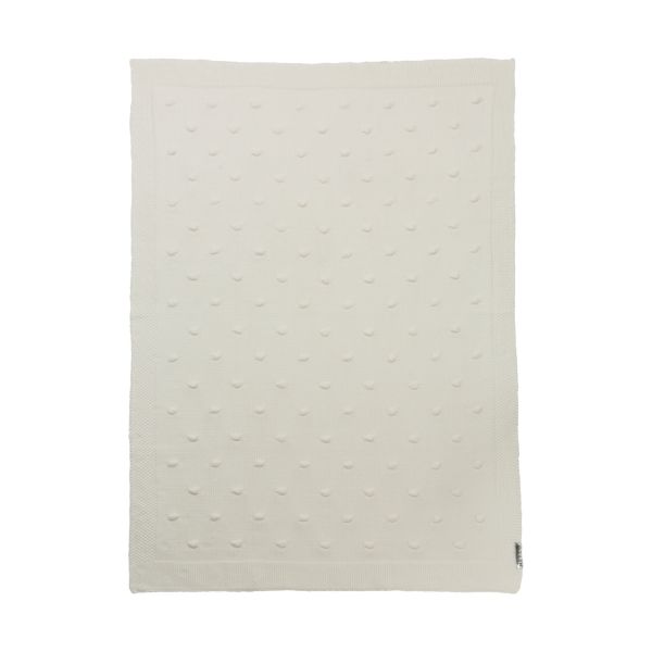 Meyco Ledikantdeken Knots Offwhite 100 x 150 cm
