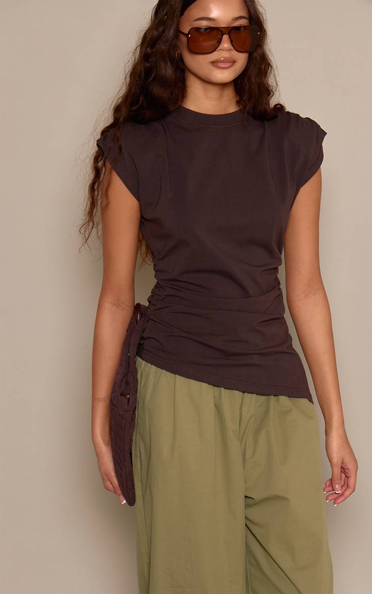 Kaki Pantalon Cargo Ballon