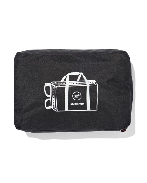 sac à dos pliant 54x35x19 rpet noir
