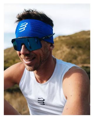 Bandeau Compressport On/Off Bleu