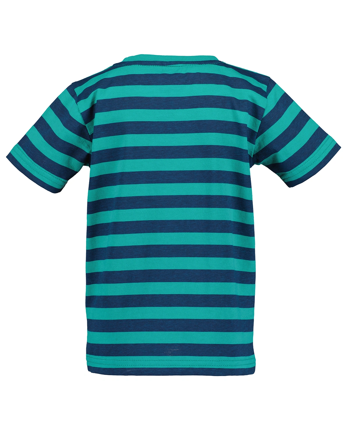T-Shirt AQUA gestreift in blau/grün